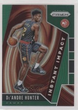 2019-20 Panini Prizm Instant Impact Green Prizm De'Andre Hunter #4 2fw