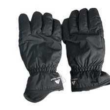 Ozark Trail Men  s Tech Ski Gloves Size L/XL Black Insulated Water-Resistant
