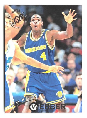 1994-95 Stadium Club #9 Chris Webber