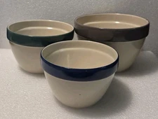 Over and Back Indoor Outfitters Nesting Mixing Bowls Set of 3 - Made in Portugal