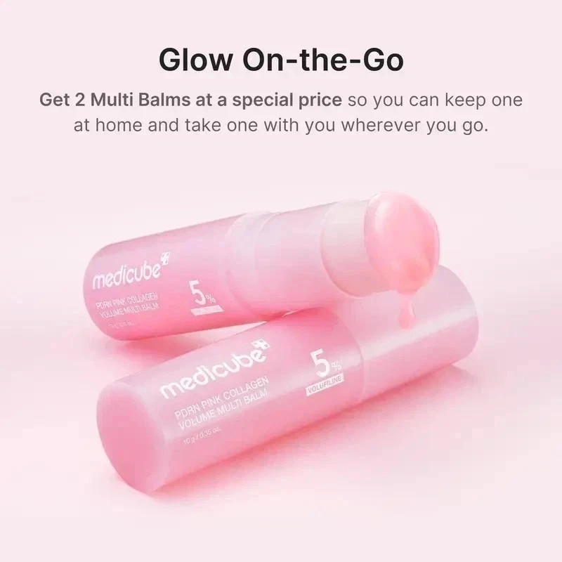 [MED ICUBE] PDRN Pink Collagen Volume Multi Balm - 10g