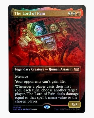 MTG | The Lord of Pain | Duskmourn: House of Horror | Foil | NM | EN