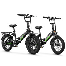 Aipas 20" Fat Tire 750W Folding eBike 48V Electric Bike Adults Fast Delivery US
