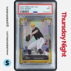 2024 PANINI THREE AND TWO #31 PAUL SKENES HOLO GOLD RC ROOKIE /10 PSA 9
