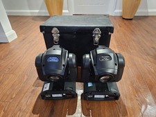 2 x American DJ X-Led Plus Moving Heads with Case