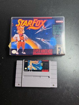 StarFox Super Nintendo SNES NTSC-U/C Modul + Hülle guter Zustand