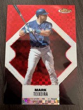 2006 Topps Finest Mark Teixeira Xfractor Refractor Texas Rangers #35 serial /250