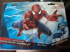 Spiderman Clear Balloon 38x29" Birthday New Party Theme Superhero