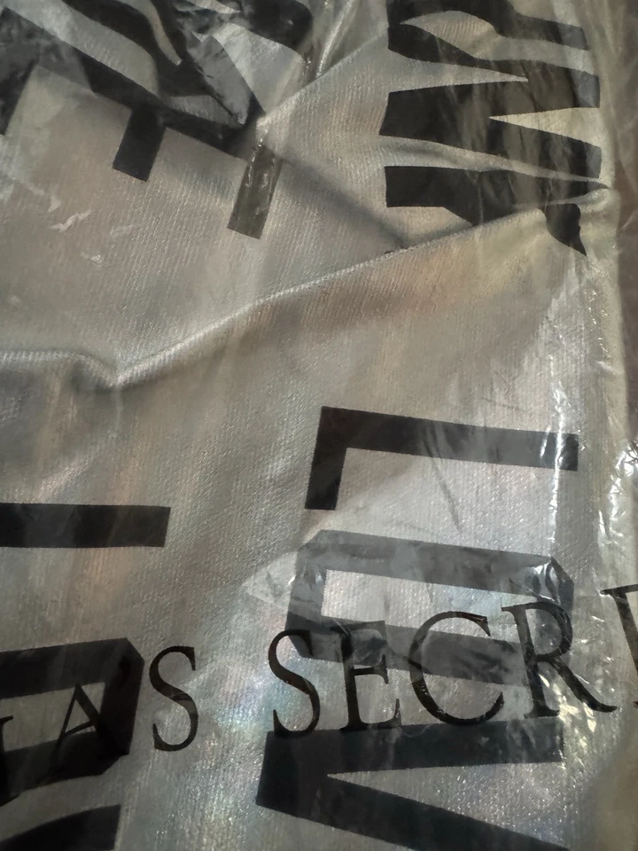 New Victoria's Secret PINK Tote Bag GWP Silver Metal - Image 3 of 3