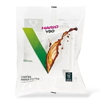 Hario Paper Filters for V60-03 Dripper - 100 Pieces Hario