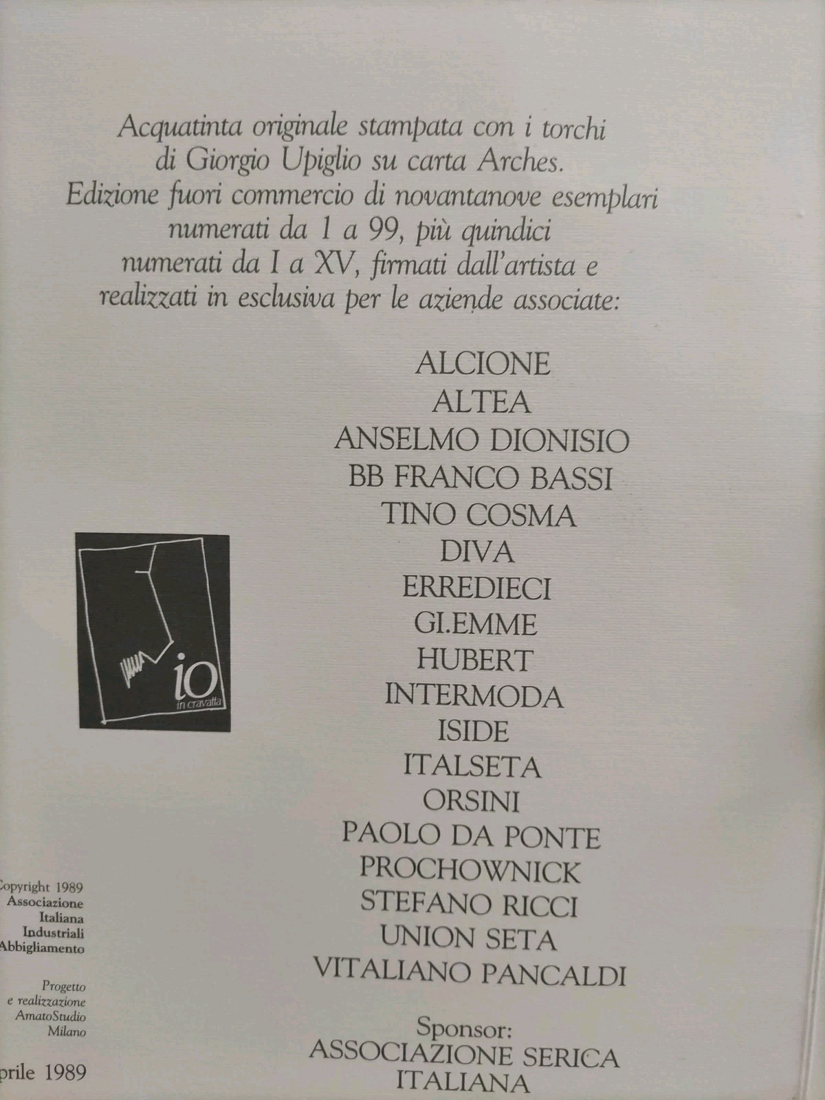 Achille Perilli Original Hand Signed Numbered Etching 