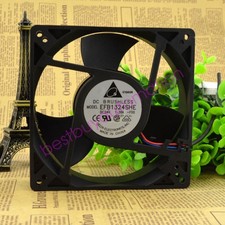 DELTA EFB1324SHE 24V 1.38A 12738 12.7cm High Air Volume Industrial Cooling Fan