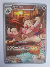 Gurdurr 126/086 Holo Illustration Rare Black Bolt Pokemon Near Mint