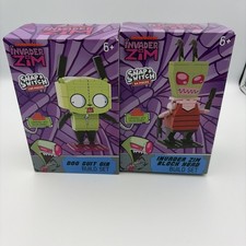 INVADER ZIM + DOG SUIT GIR BlockHead Brick Se...