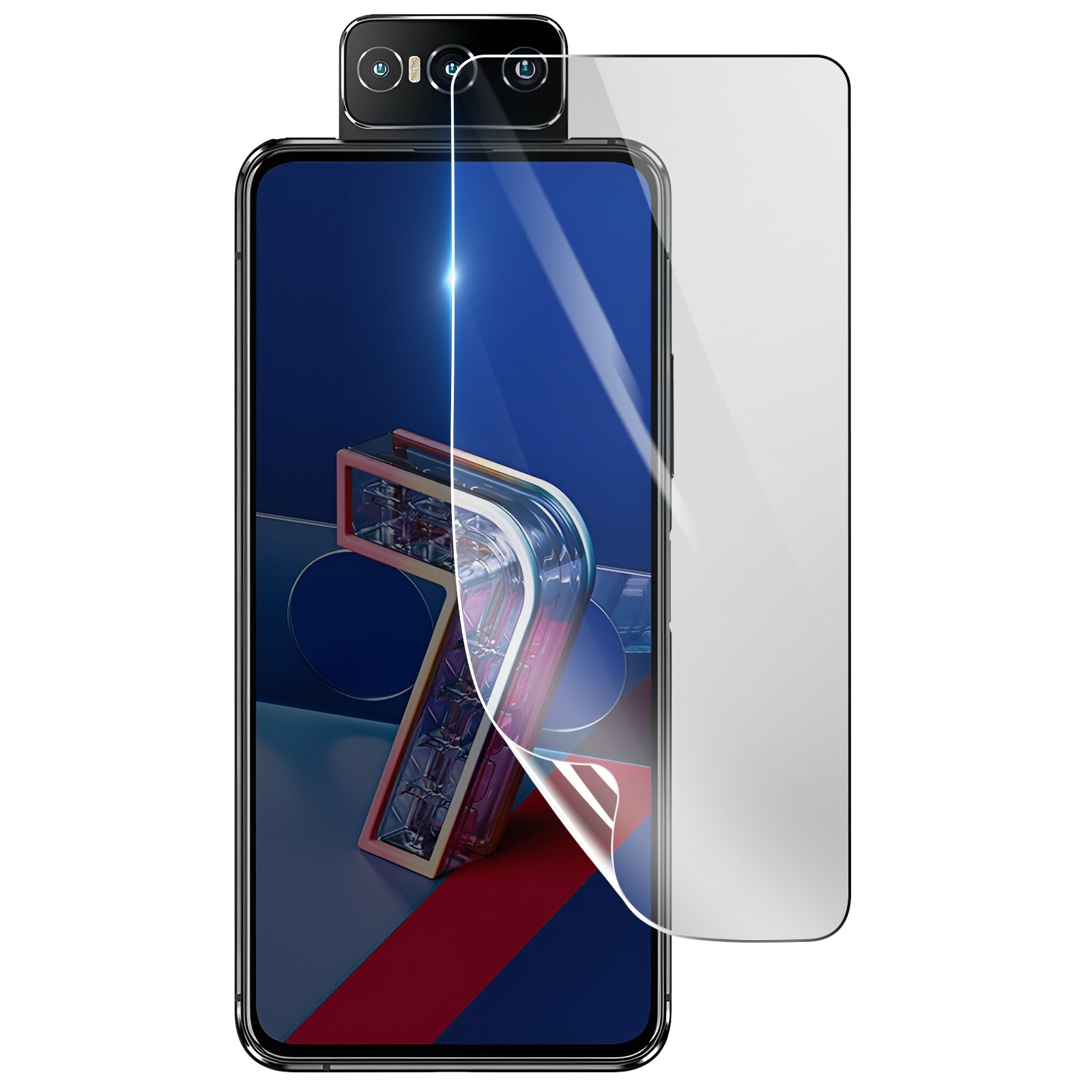 Film Asus Zenfone 7 Pro ZS671KS hydrogel auto-générant protection écran incassable