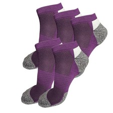5PK Mens Low Cut Ankle Socks Size 6-12 Cotton Cushioned Casual Athletic Running