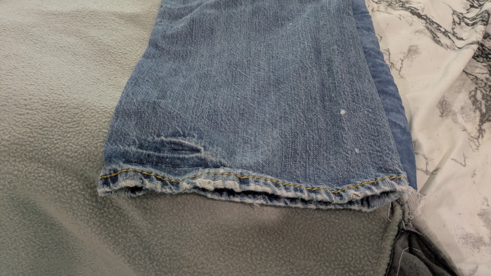 Men's Monarchy Jeans 36 Waist Y2K Distressed Vintage image 7