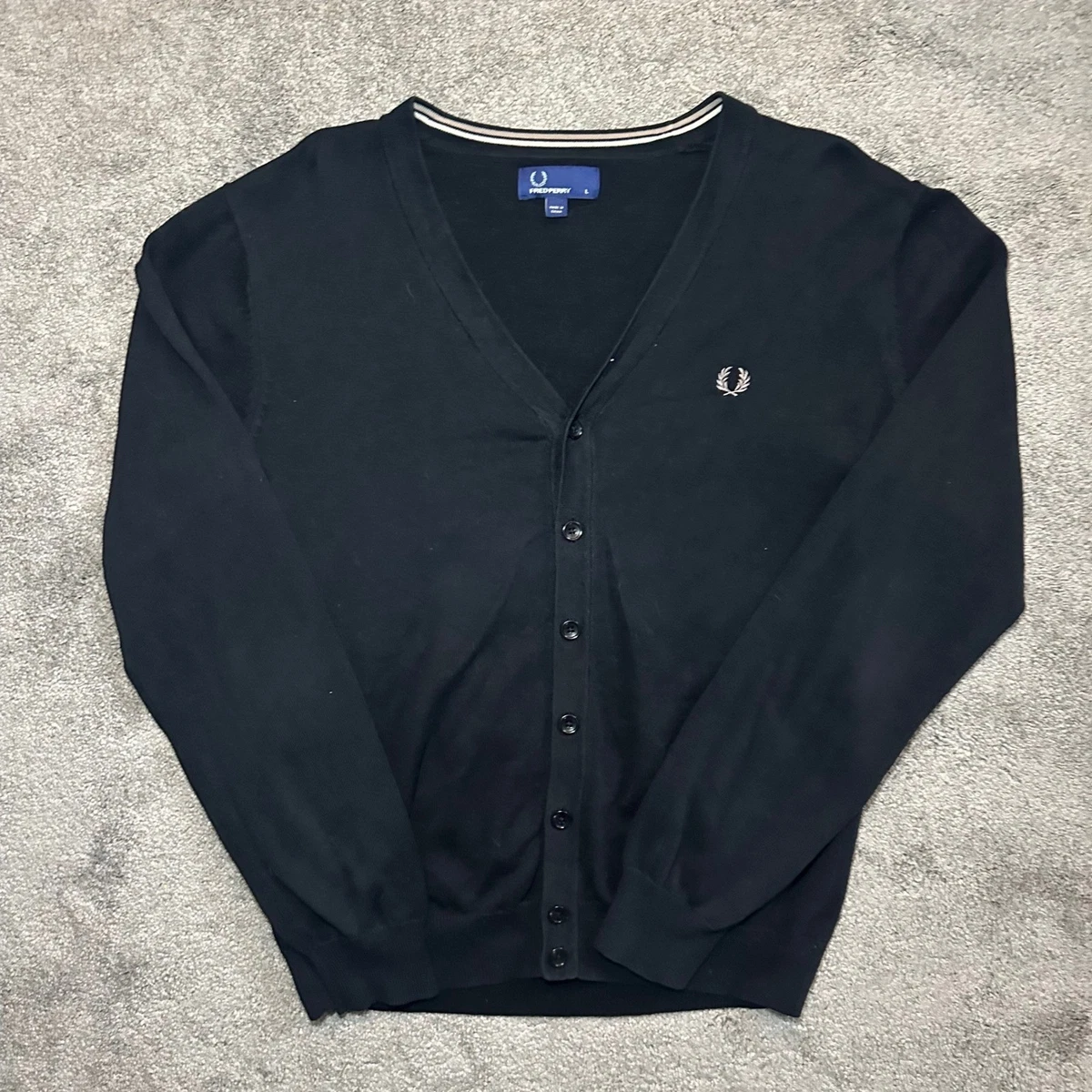 k*u様 FREDPERRY フレッドペリーLOOPBACK CARDIGAN Fred Perry Cardigans for Men for sale | eBay