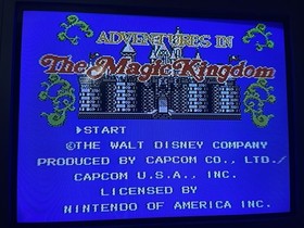 Disney Adventures in the Magic Kingdom (NES, 1990) CARTRIDGE ONLY - Tested