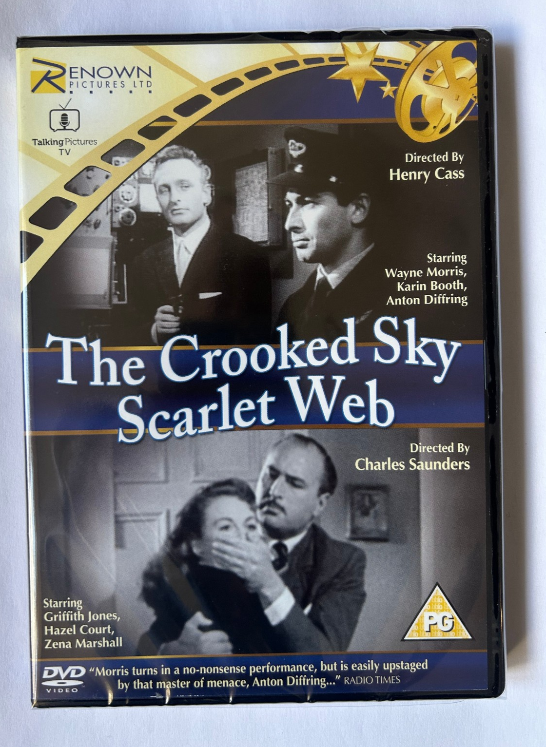 The Crooked Sky/Scarlet Web Dvd New & Sealed Free Postage