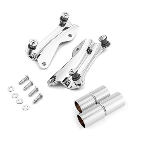 4 Point Docking Hardware Covers Kit for Harley Touring Road Glide King 2014-2025 - Picture 14 of 17