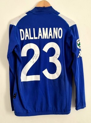 Kappa Brescia 2005/06 'Dallamano 23' Player Issue Long Sleeve Home Shirt Large
