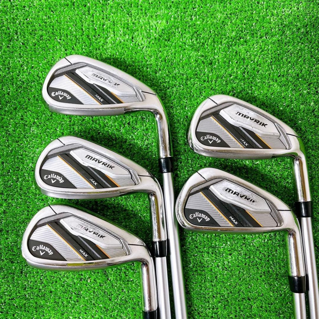Callaway MAVRIK MAX Iron Set Flex R 5 Pieces Diamana 40 Callaway MAVRIK MAX Iron Set Flex R 5 Pieces Diamana 40