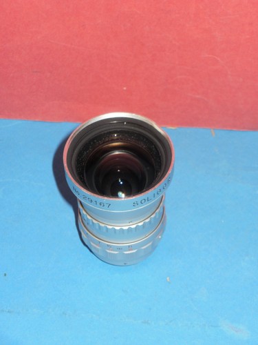 Well-loved wide angle Cine prime lens Soligor 1.4/12.5mm TV lens, C mount - rare - Picture 16 of 18