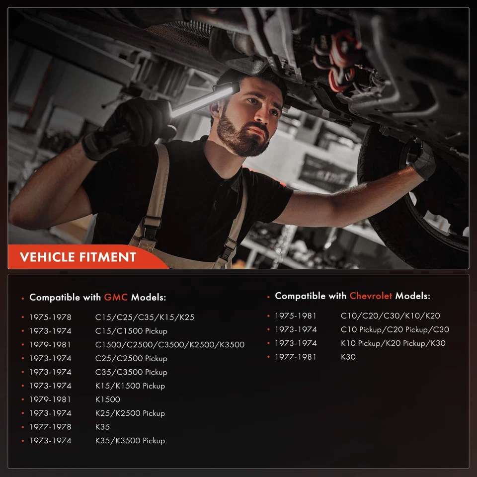 20 Gallons Fuel Tank for Chevy K10 K20 K30 C10 C20 C30 Pickup Ahead Of Rear Axle - Image 3 of 4