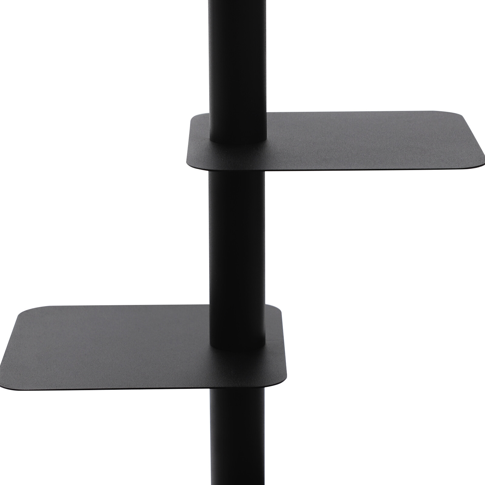 Rotating Spine Bookshelf Vertical Spine Book Tower 9-Tier Metal Book Organizer