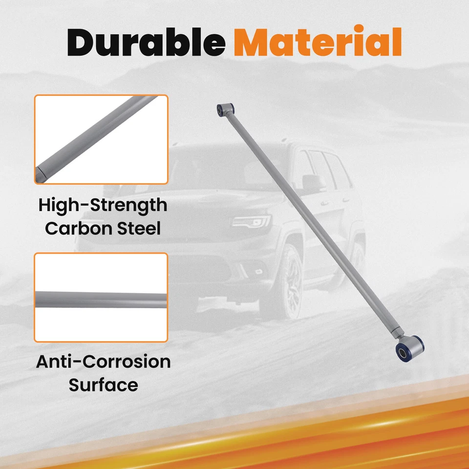 Barra de seguimiento ajustable de repuesto Panhard con soportes para camioneta Chevy C10 GMC Foto 2 de 4