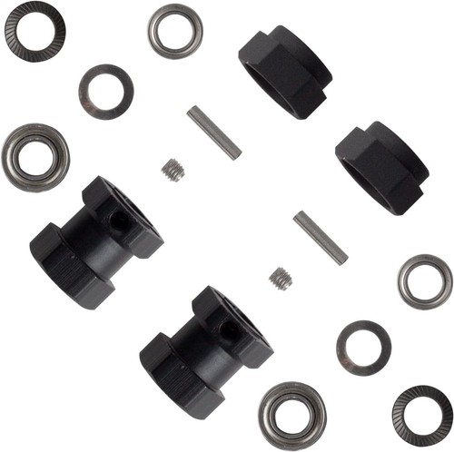 Aluminum 12mm Tire HEX Adapter For TAMIYA Grasshopper 2/ Hornet/ Frog/ Wild One