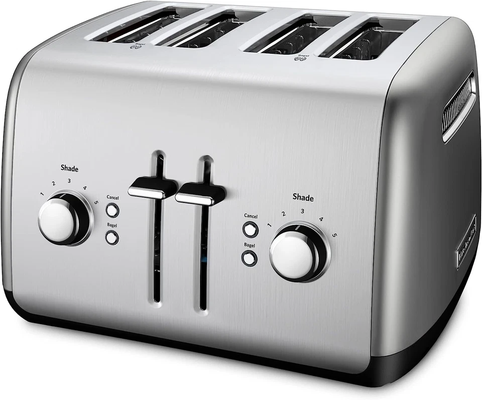 KitchenAid 4-Slice Toaster with Manual High-Lift Lever - KMT4115 NEW - Image 2 of 2