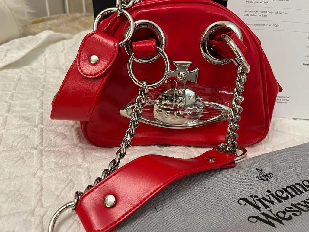 Vivienne Westwood Women s Archive Orb Yasmine Bag RED. Bolso Archive Orb Yas