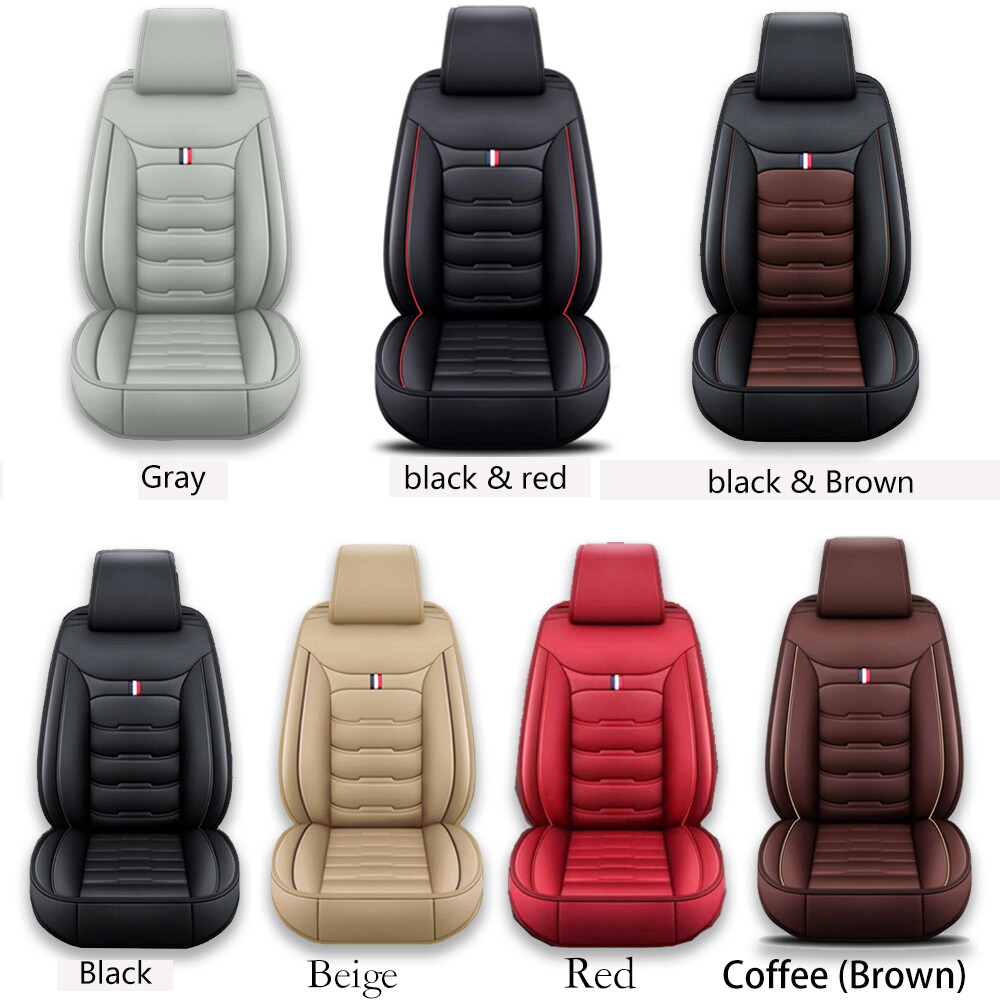 For Nissan Xterra Leather Car Seat Cover 5Seats Full Set Front Rear