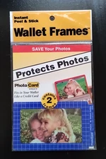 Wallet Frames U-Seal-It Photo Card Cold Lamination Instant Peel & Stick