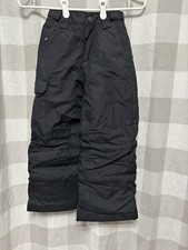 Columbia Omni Tech Ski Snow Pants Youth Kids Size XS Waterproof Insulated Black