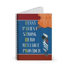 Father Acronym Spiral Notebook Journal - Ruled Line - Fathers Day Gift