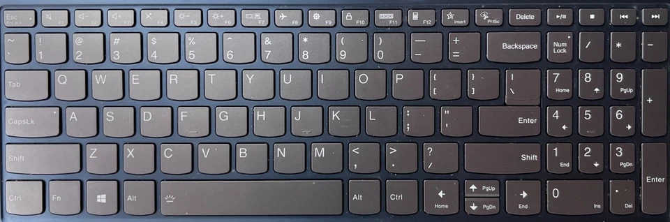 Lenovo IdeaPad 5 | 15ITL05 | 15IIL05 | TECLADO ÚNICO TECLAS DE REPUESTO TECLAS Foto 3 de 3