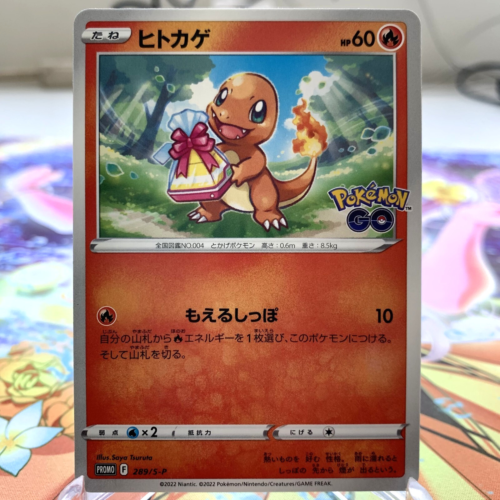 Charmander 289/S-P Pokemon Go Promo Japanese Pokemon Card ~ MP