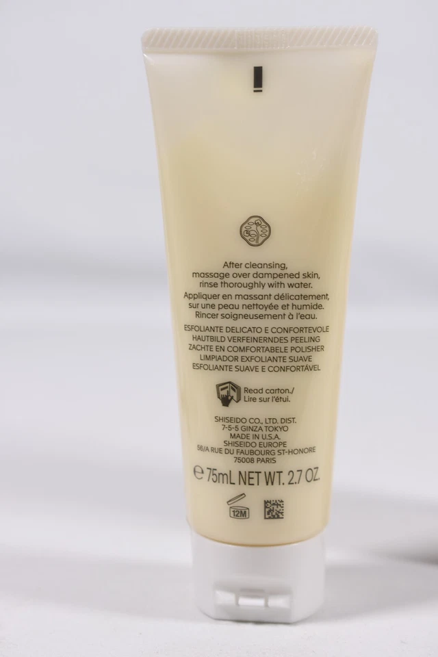 Pulidora suave WASO Shiseido 2,7 oz/75 ml TOTALMENTE NUEVA Foto 3 de 4