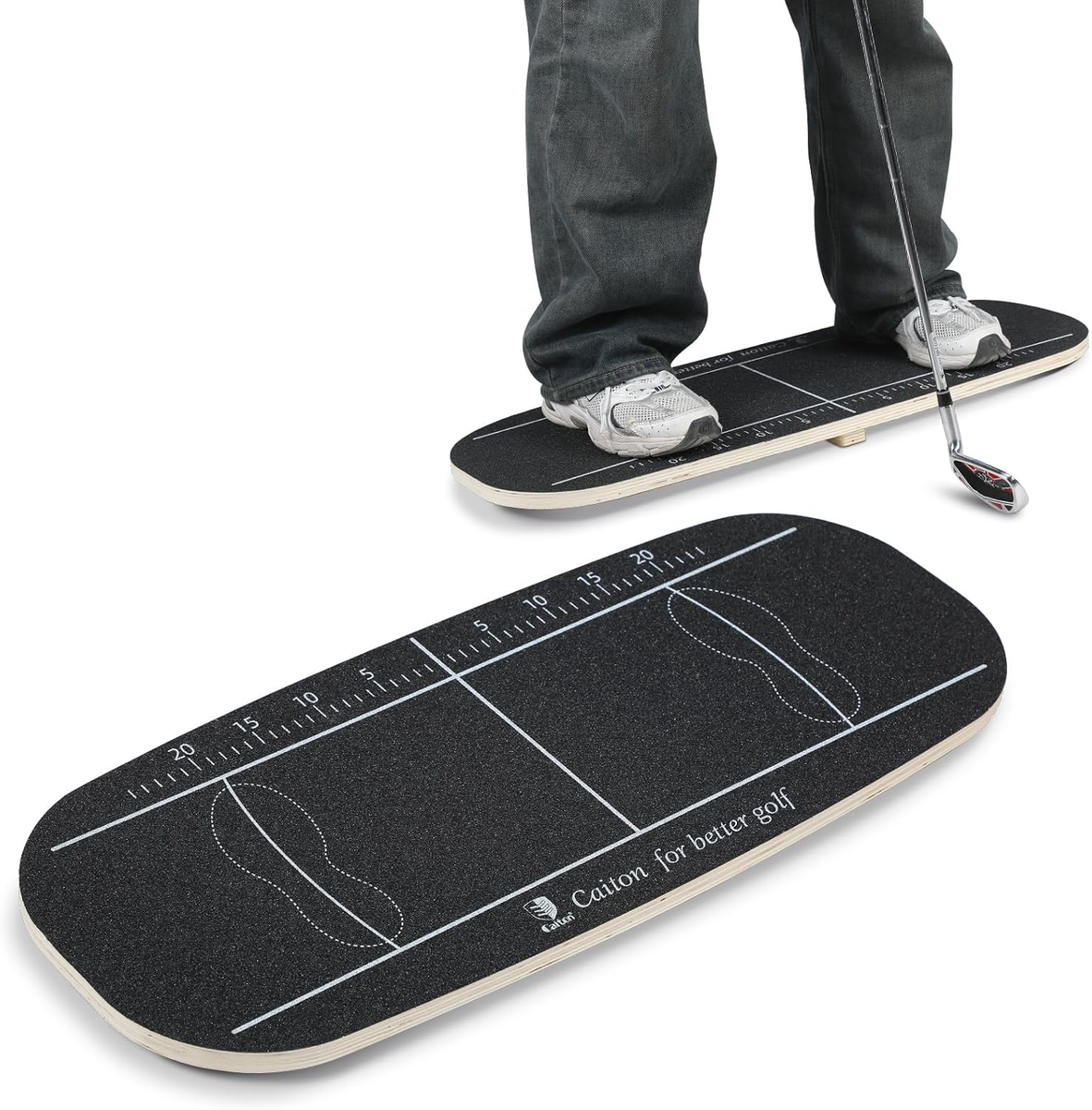 Golf Balance Board - Swing Trainer for Weight Shift & Consistent