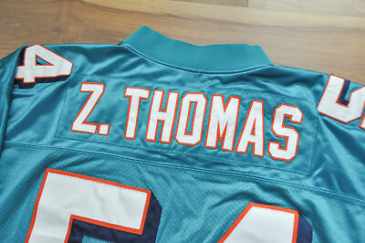 Zach Thomas Miami Dolphins Starter Jersey Pro Line Authentic Teal