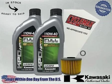 Cyclemax Full Synthetic Oil Change Kit fits 2021-2025 Kawasaki KLX300