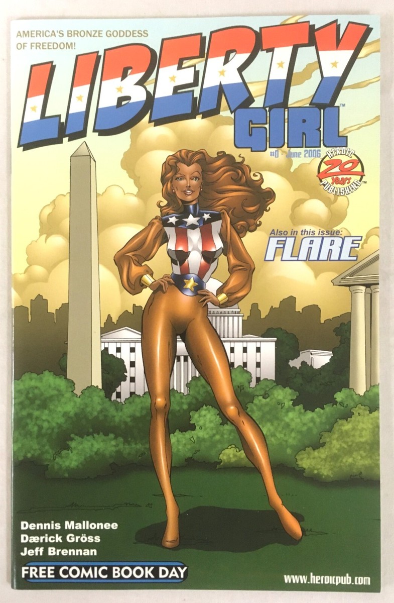 Liberty Girl FCBD #0 NM+ 9.6 grade 2006 bagged and boarded | eBay