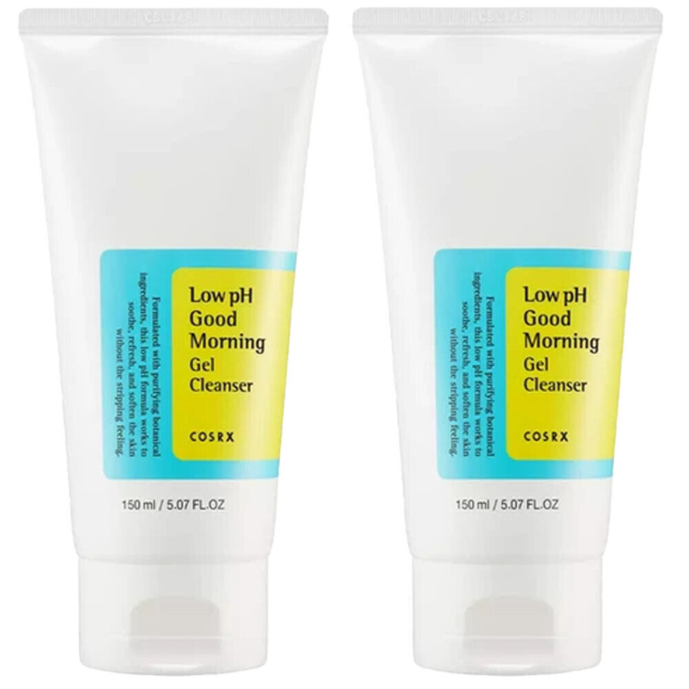 150ml/5.07fl.oz COSRX Low pH Good Morning Gel Cleanser, Daily Mild Face Cleanser