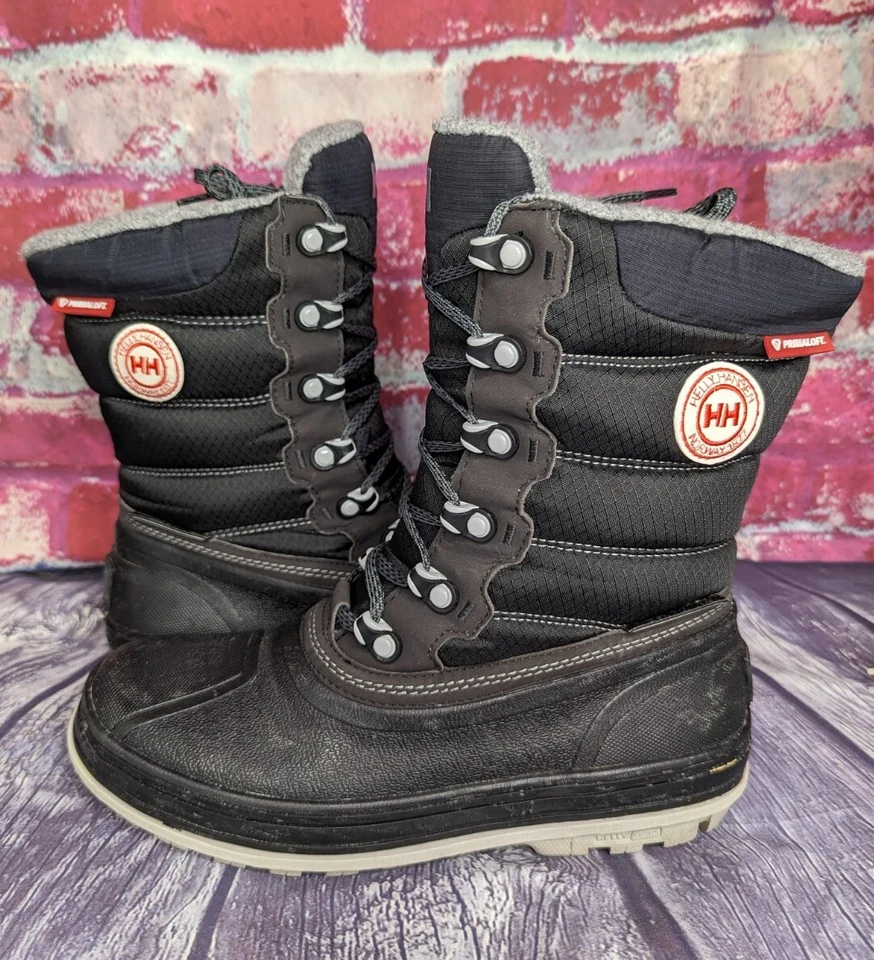 Botas de nieve Helly Hansen Tundra CWB Primaloft aisladas impermeables para mujer talla 6,5 Foto 2 de 4