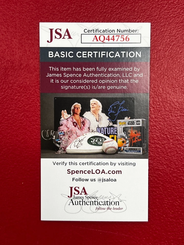 Henri Cochet Signed 3x5 Index Card w/ JSA Tennis HOF & Olympian! (d.1987, rare!) - Image 4 of 4