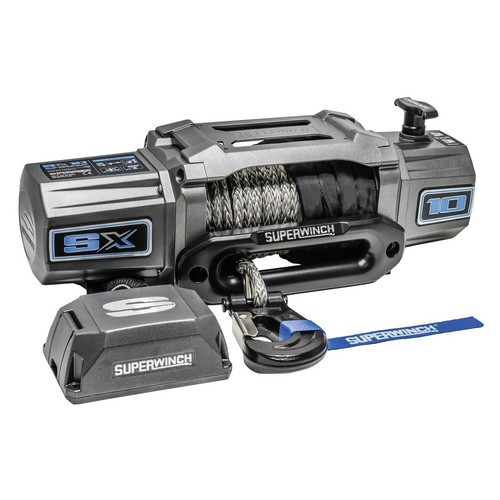 Superwinch SX10SR 10k Winch Synthetic Rope LED Light 12V Wireless Remote 1710201 - Picture 6 of 15