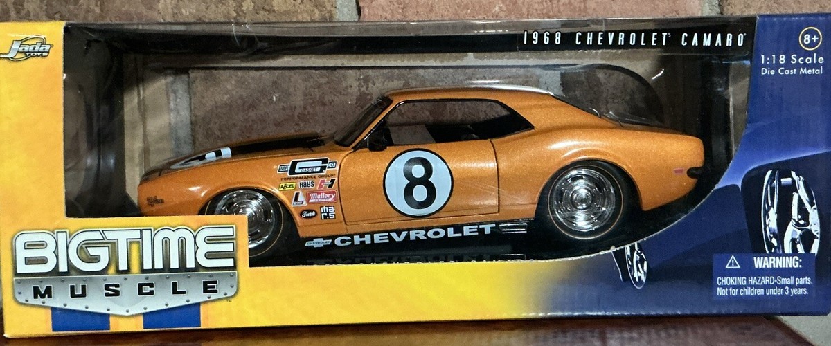 1968 CHEVEROLET CAMARO JADA BIGTIME MUSCLE 1:18 SCALE BRAND